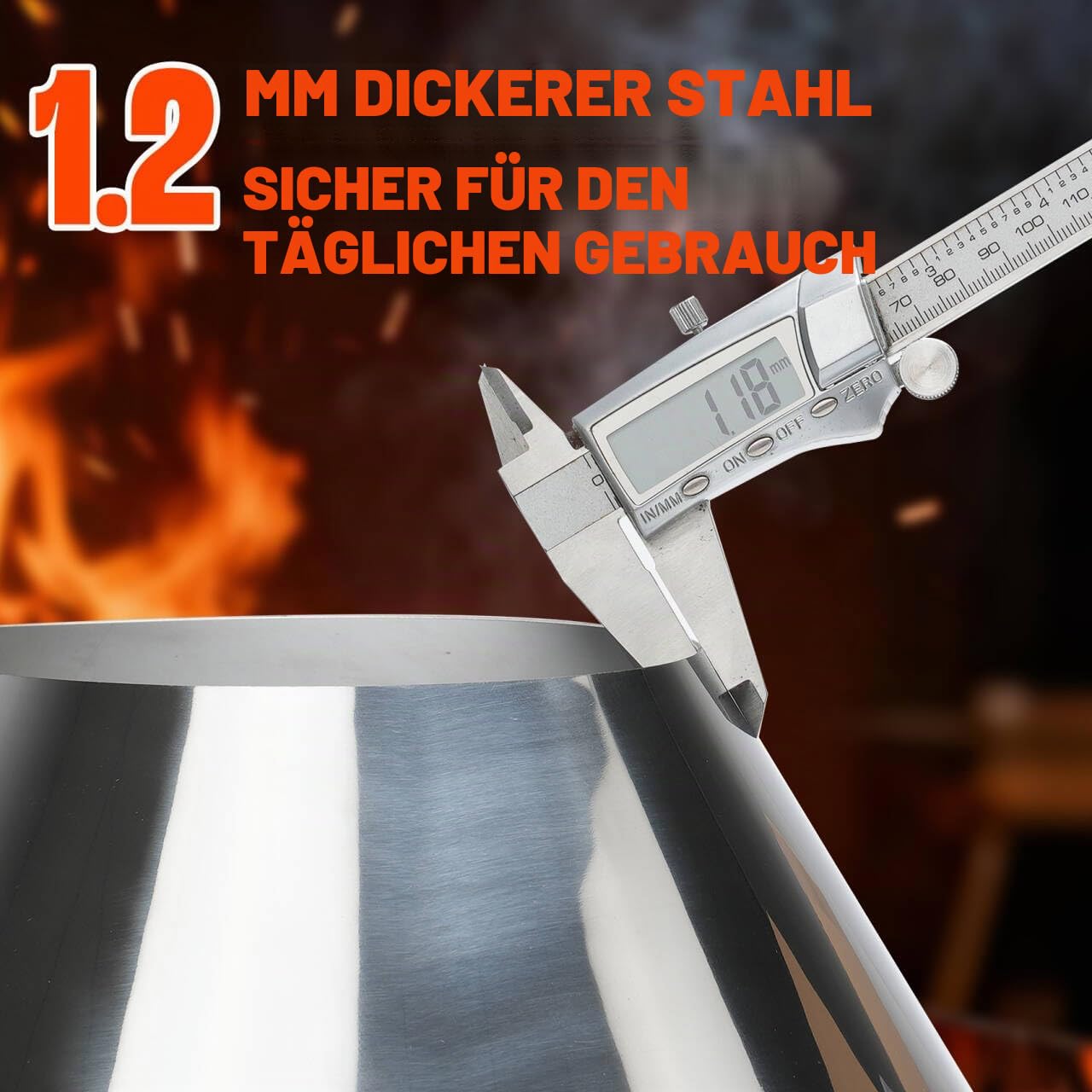onlyfire Edelstahl Kohlekorb für Weber Kugelgrill Holzkohlegrill Keramikgrills Holzkohle Briketthalter