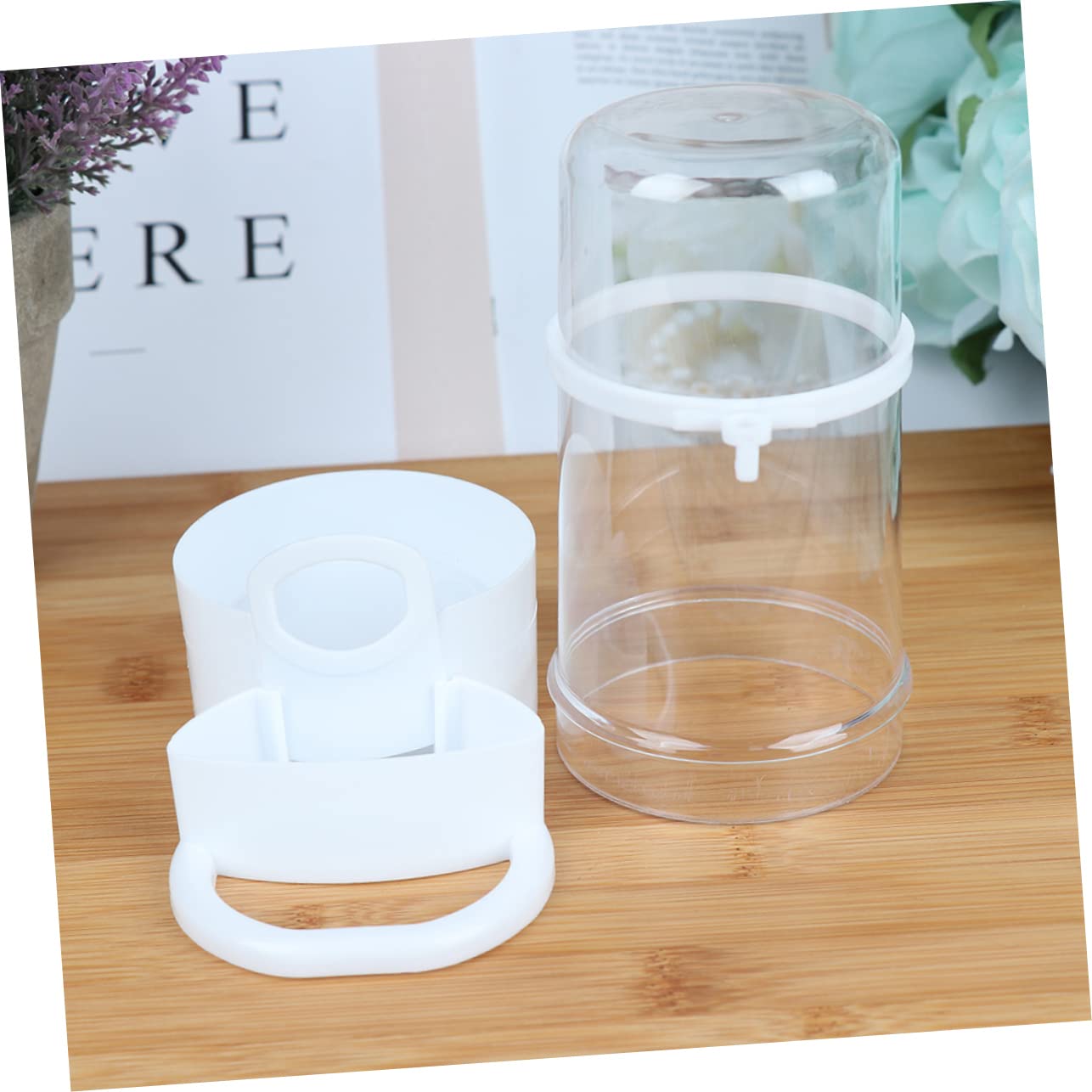 DOITOOL 4stücke Automatischer Hamsterfütterer Futterspender Mit Großer Öffnung Geeignet Für Hamster Kaninchen Eichhörnchen Und Vögel Einfache Handhabung Und Reinigung Zufällige