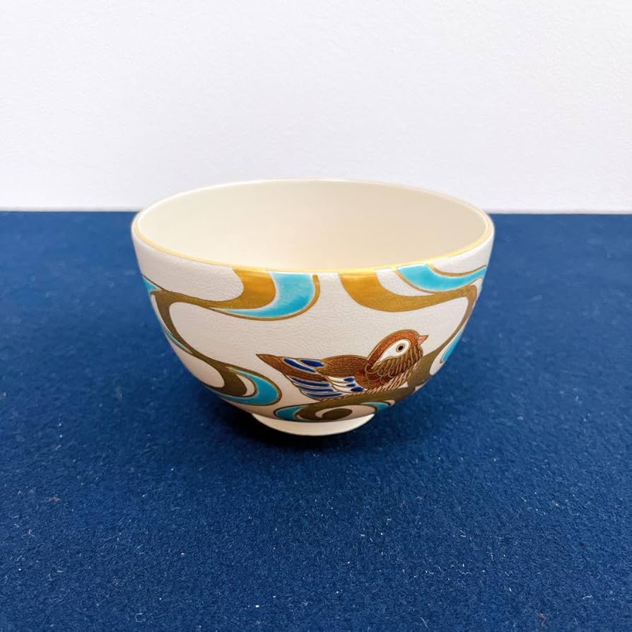 Amazon.co.jp: 京焼 平安紫雲造 雀絵 茶碗 橋本紫雲 紫雲造