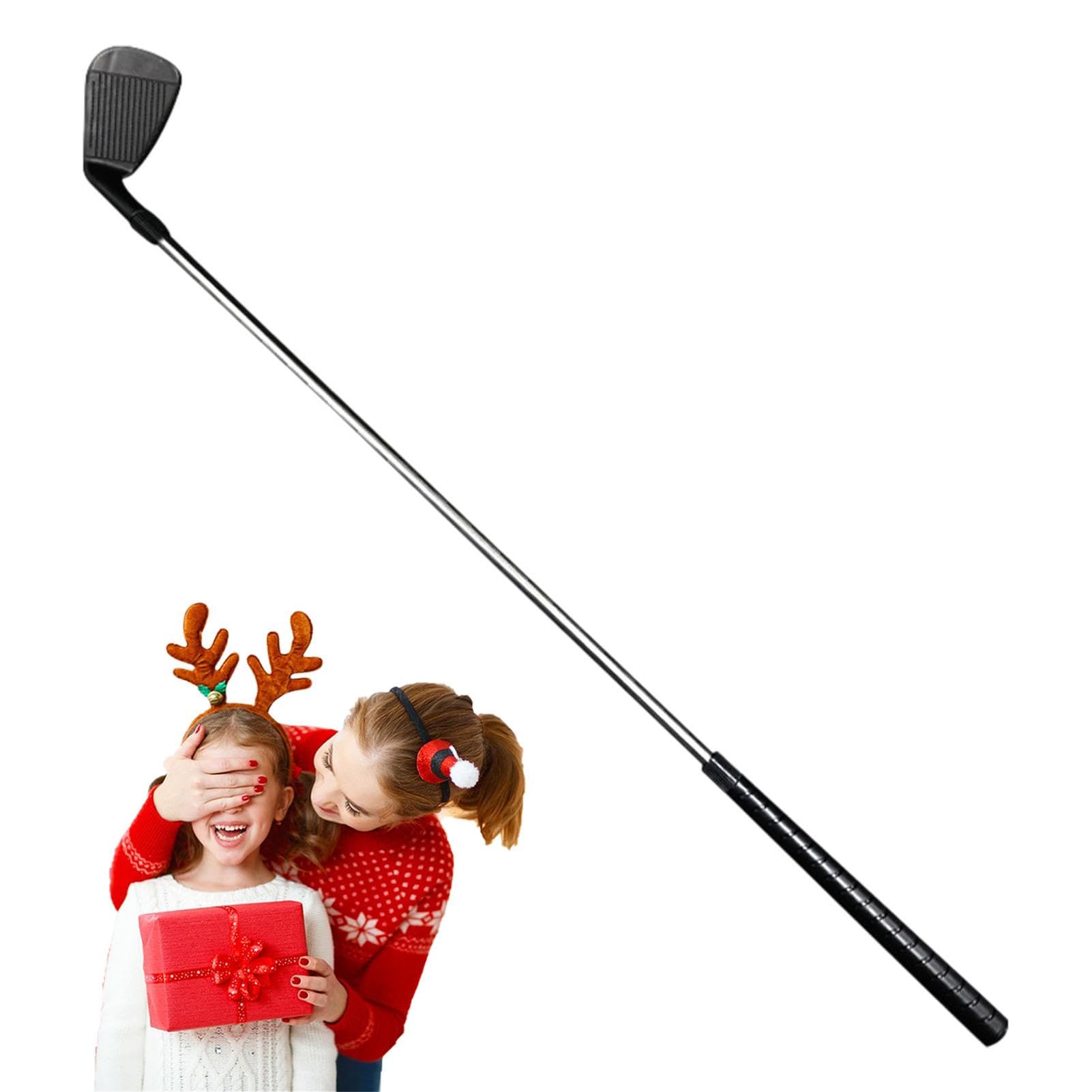 Ensemble de Clubs de Golf pour Enfant en Acier Inoxydable Détachables Intérieur Extérieur