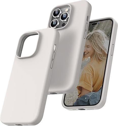 Vista 188 de TOCOL - Funda 5 en 1 para iPhone 11, con 2 protectores de pantalla + 2 protectores de lente de cámara, funda delgada de silicona líquida a prueba