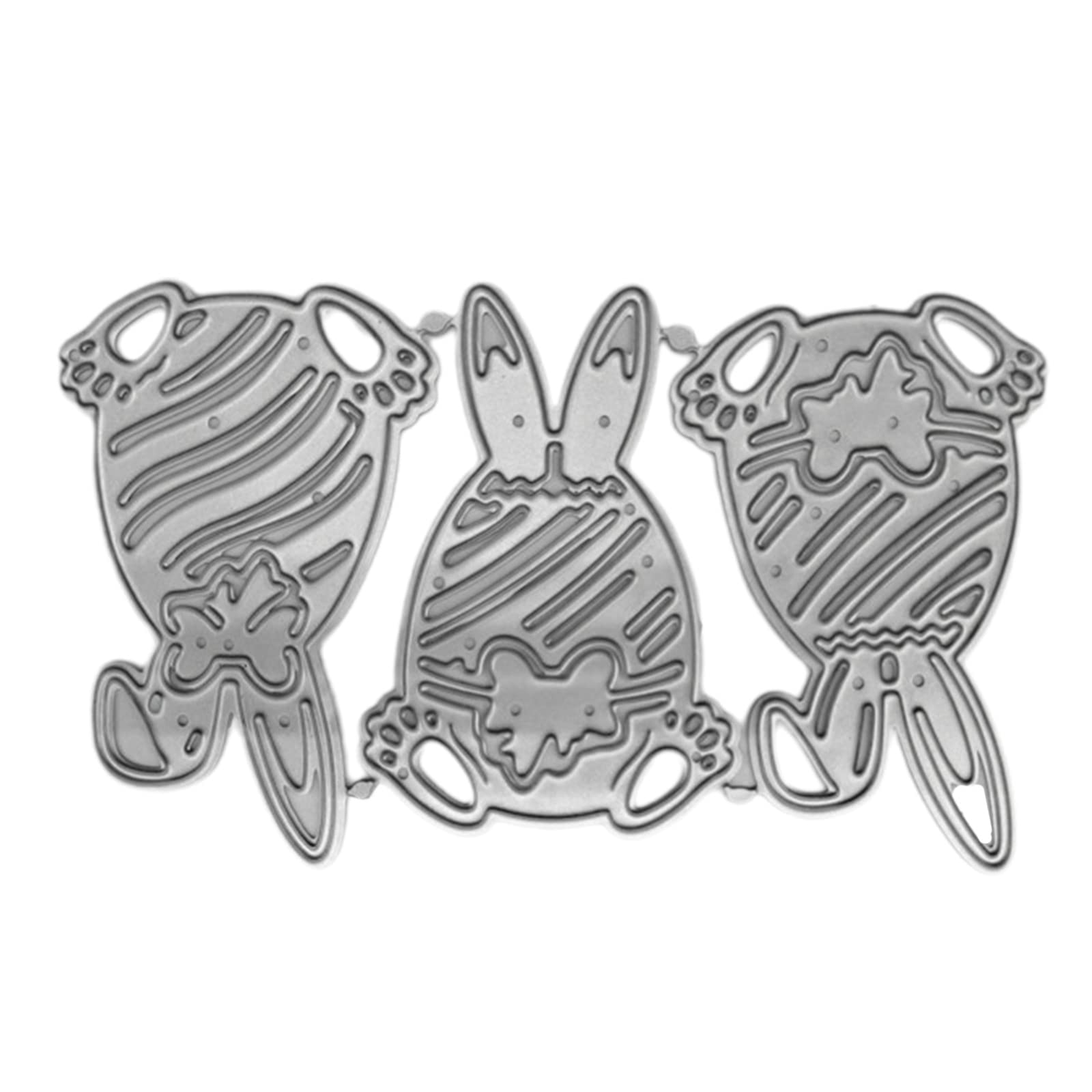 NEWFT Eggs Hare Cutting Dies Carbon Steel Die Cut Templates Metal Embossing Stencils for Scrapbooking Card Making Scrapbooking Die Cuts Metal