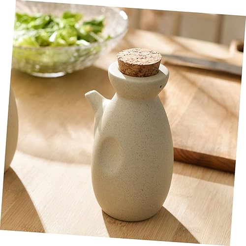Miniatura 3 de Olla de aceite de cerámica Dispensador de aceite de cocina Recipiente de cocina Aromatizante para Casa Dispensadores de botellas de oliva de oliva
