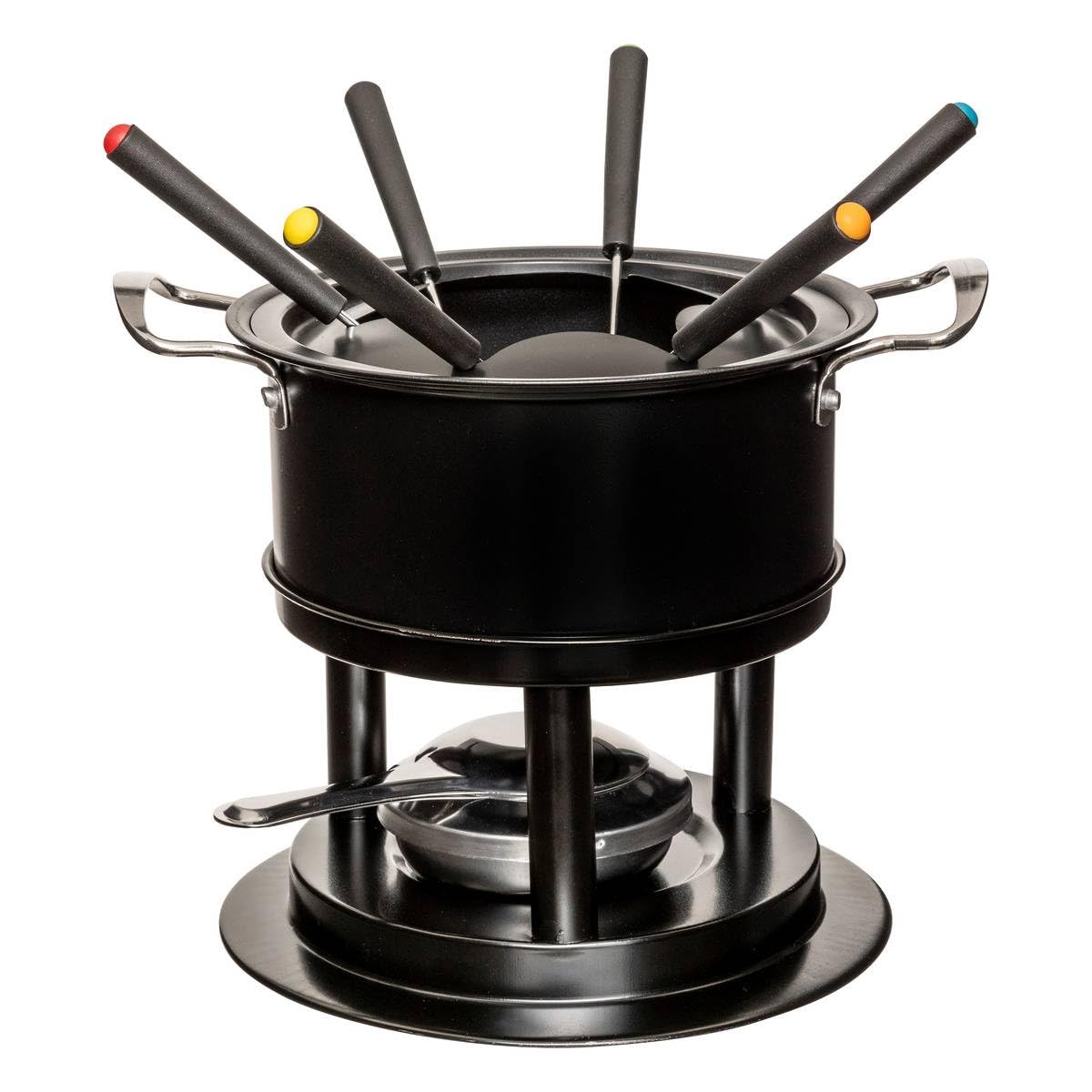 5five - service à fondue 6 personnes en inox