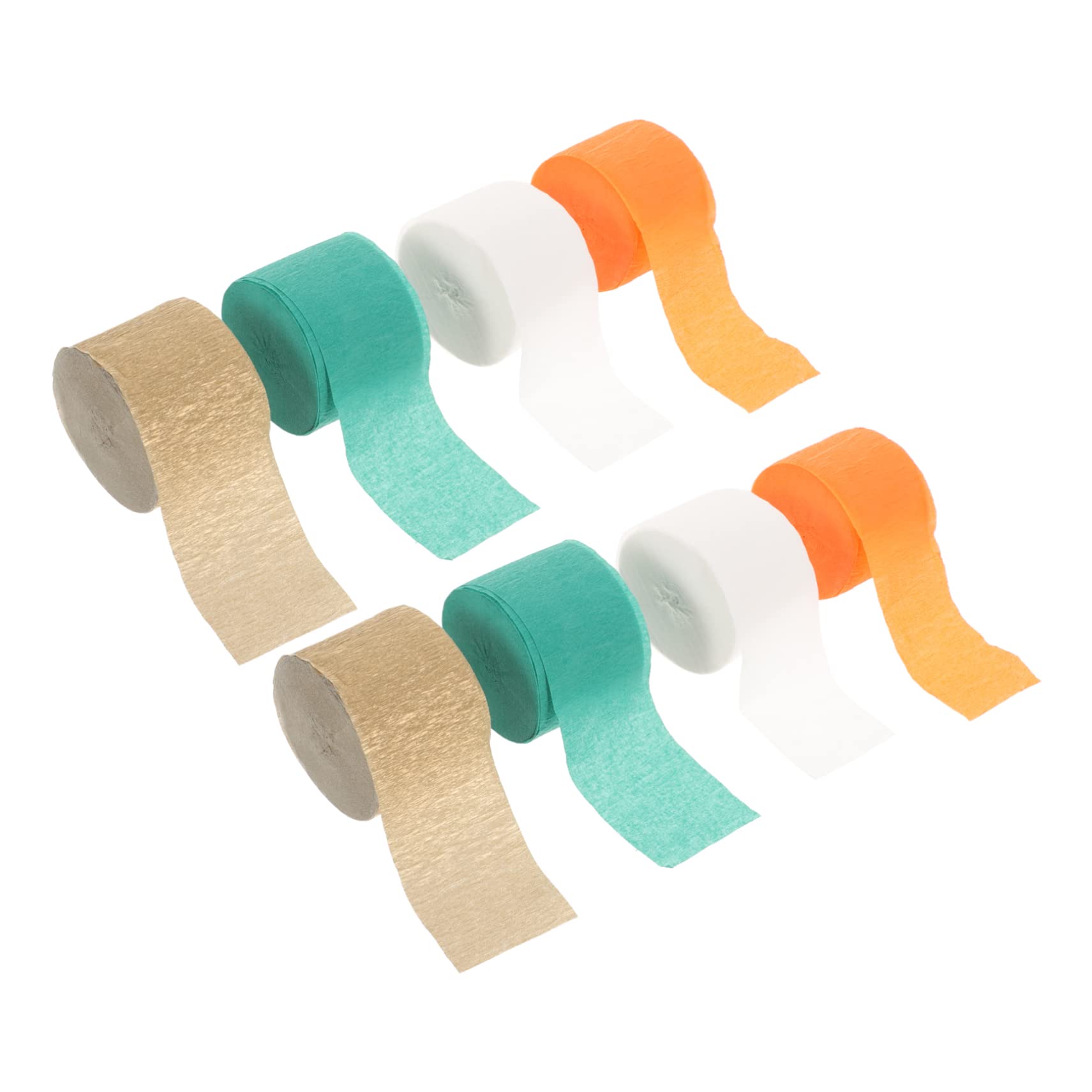 PRETYZOOM Rollos De Papel Crepé Para Decoración De Serpentinas De Cumpleaños Serpentinas De Papel Arrugado Serpentinas De Papel Decorativas Papel Crepé Delicado De Accesorios