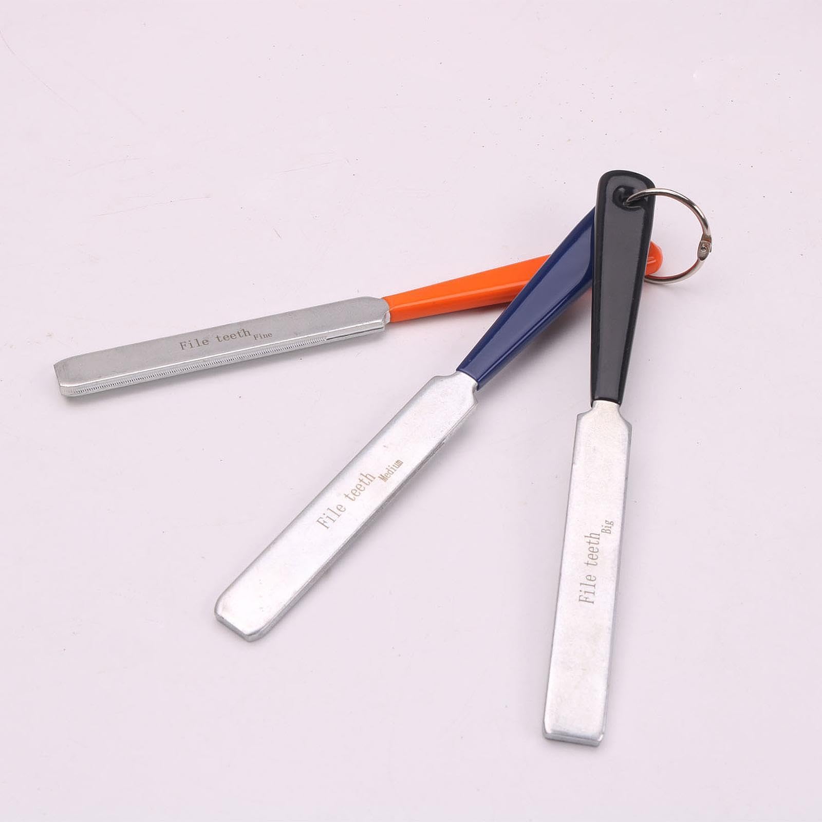 Set di 3 lime per capotasti per chitarra elettrica, strumento per tasti per chitarra, accessori per strumenti musicali, lime per scanalature dei