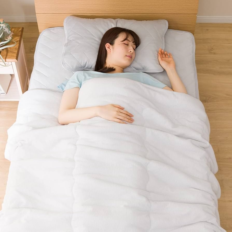 NクールWSP シングル　グレー　４点（ピローパッド、シーツ、敷パッド、肌布団、 NクールWSP シングル グレー 4点（ピローパッド、シーツ、敷