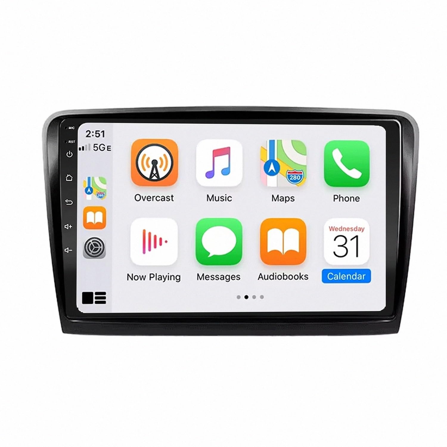 Radio coche 2 DIN para Skoda Superb 2 con pantalla Incell, Bluetooth y Mirror Link 8