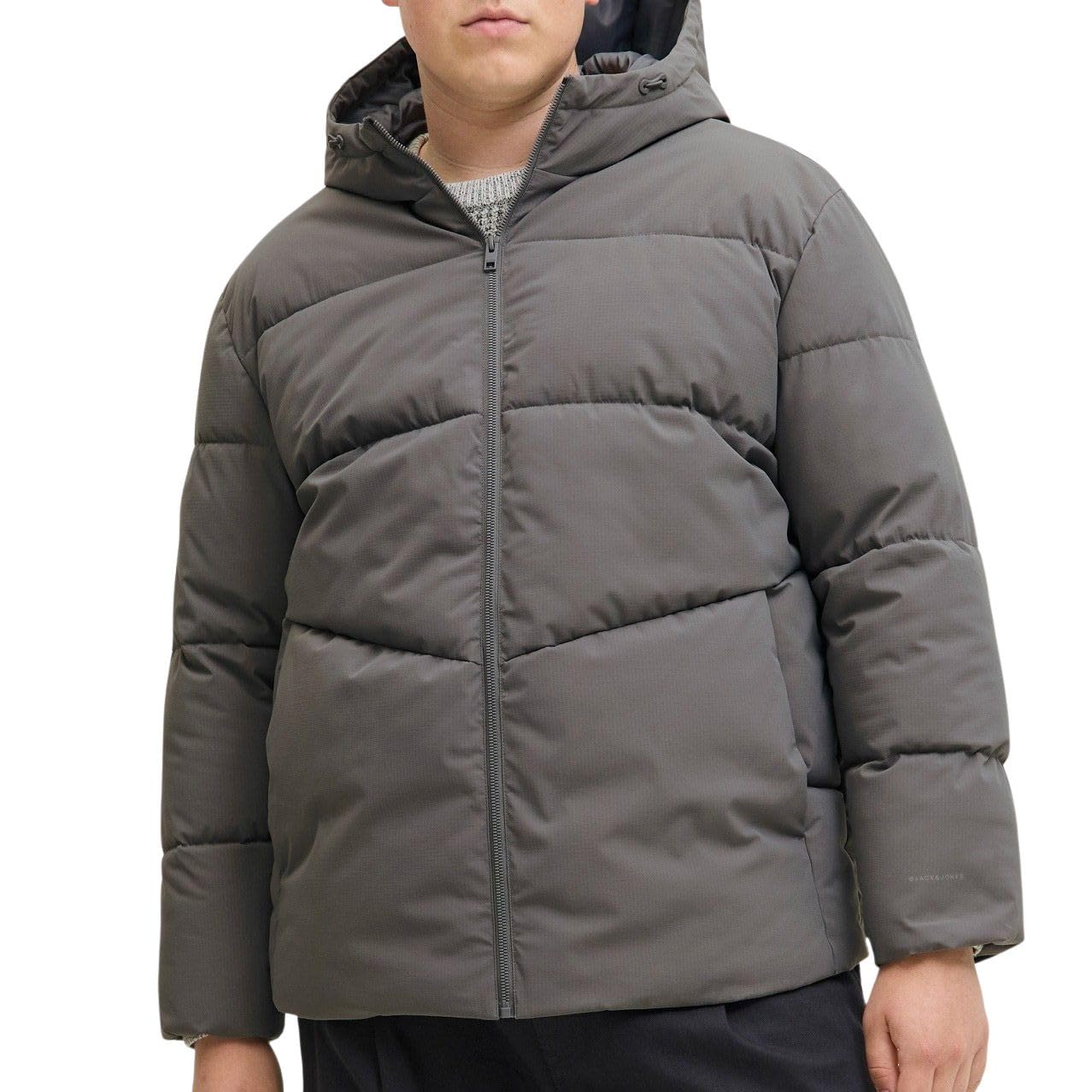 JACK & JONES Jjglobal Puffer Jacket Pls Jjglobal - Chaqueta amortiguadora Hombre (Pack de 1)