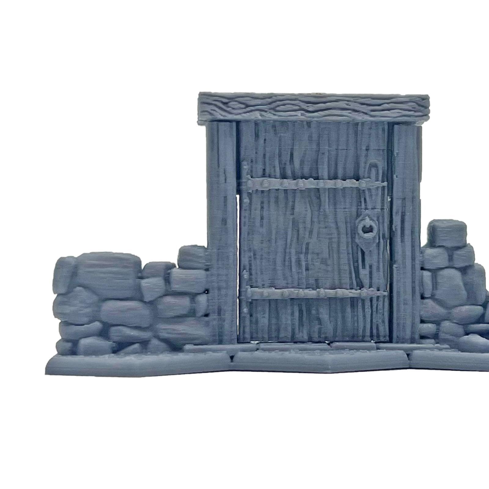 Tabletop Games Doors Party Prop Sturdy Tabletop RPG Scenery and Game Terrain
