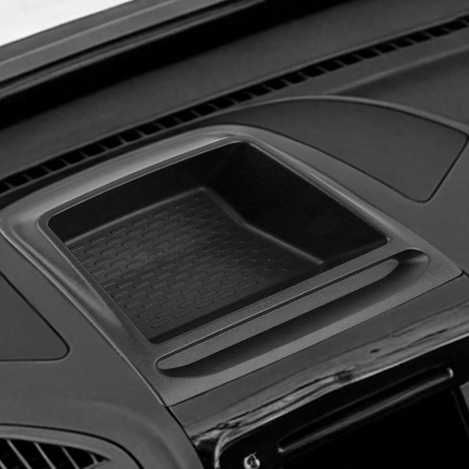 Caja de almacenamiento para tablero de instrumentos de auto compatible con Peugeot Boxer con FIAT Ducato con Citroen Relay (2014-2025), almacenamiento de tablero - Negro