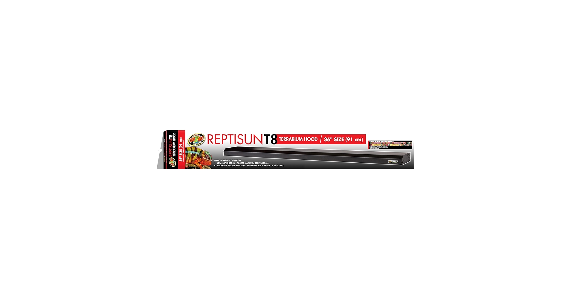 Amazon.com : Zoo Med ReptiSun® Terrarium Hood, 36-Inch : Pet