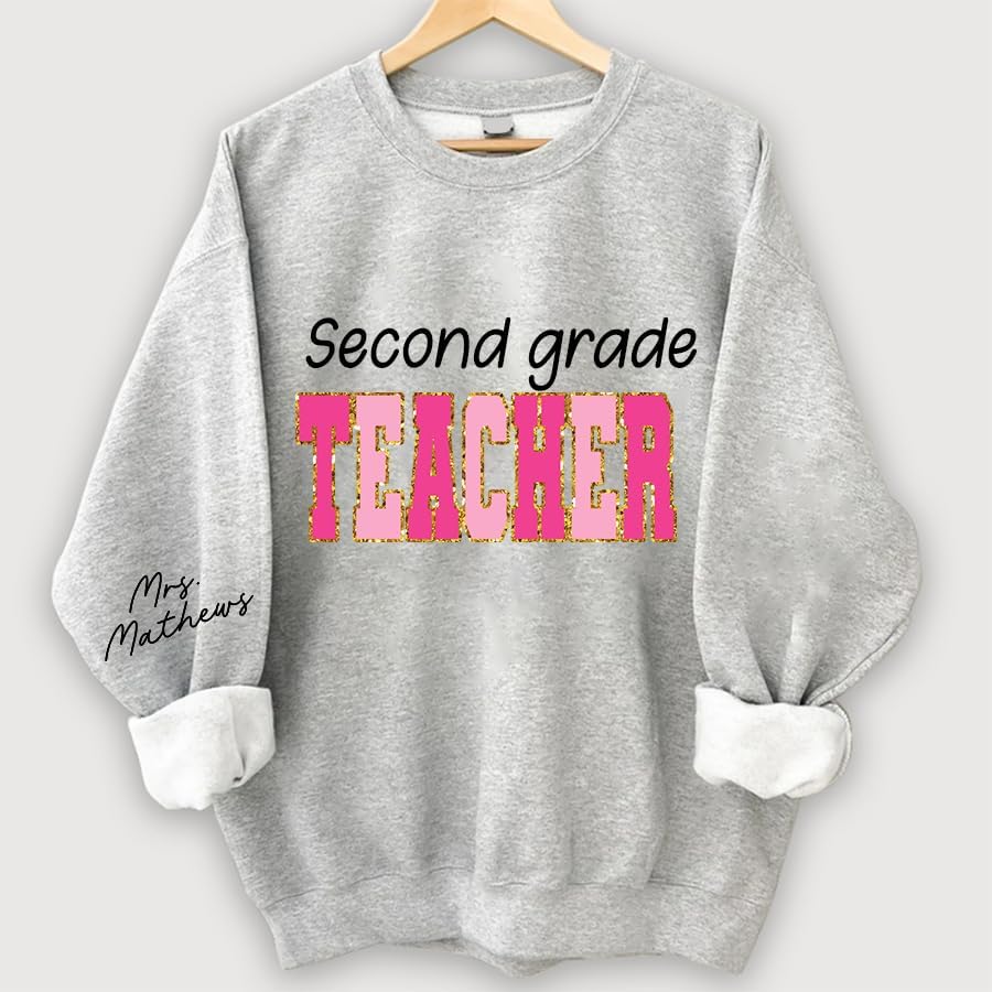 NAZENTI Personalized Teacher Shirts, Valentine & Women's Teacher Gifts - Image 5