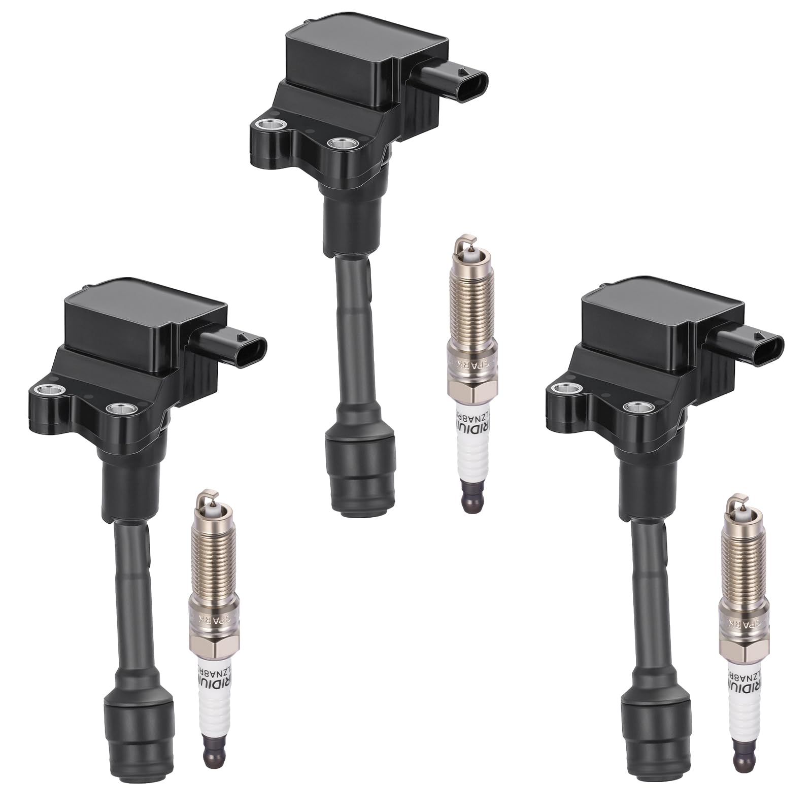 BDFHYK Ignition Coil UF736 and Spark Plug 93593 for Ford EcoSport 2018-2020