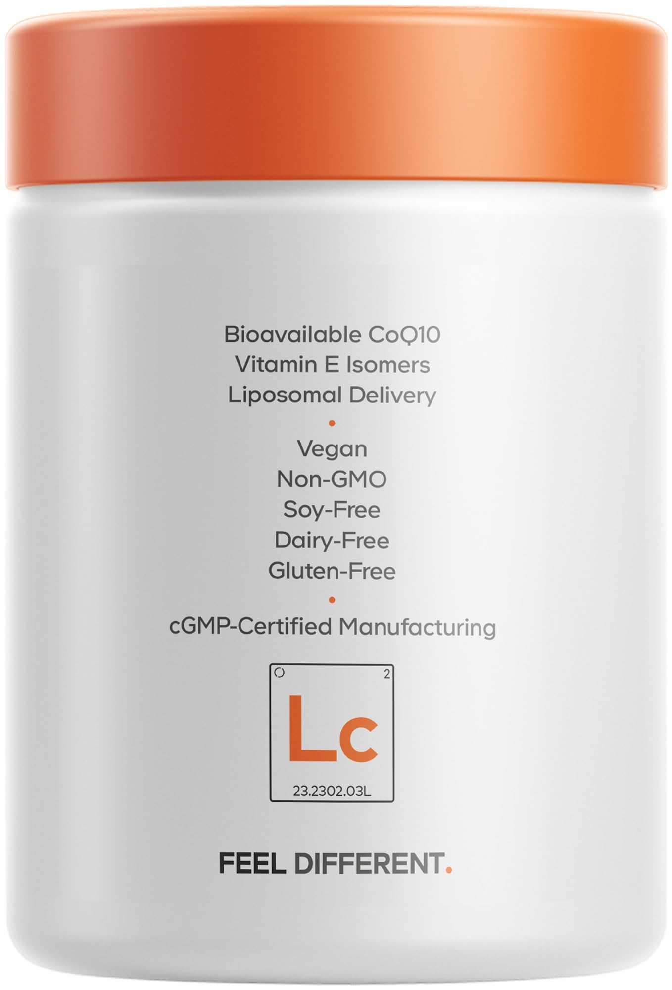 Codeage Liposomal CoQ10, 125mg, Vitamin E Tocopherols, Vegan, 60 Capsules — Amazon image 9