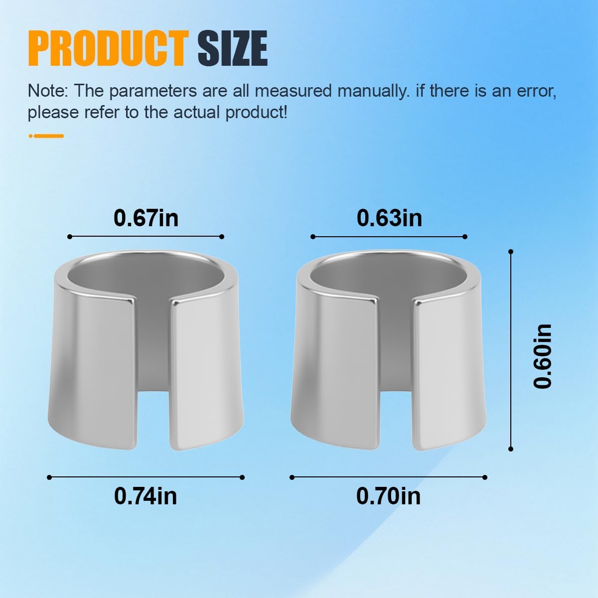 Car Battery Post Shims, Pure Lead Car Battery Positive & Negative Terminal Adapter Sleeves, Universal Automotive Anode Cathode Terminal Converter Shim Caps for Most Cars Batteries (2PCS)