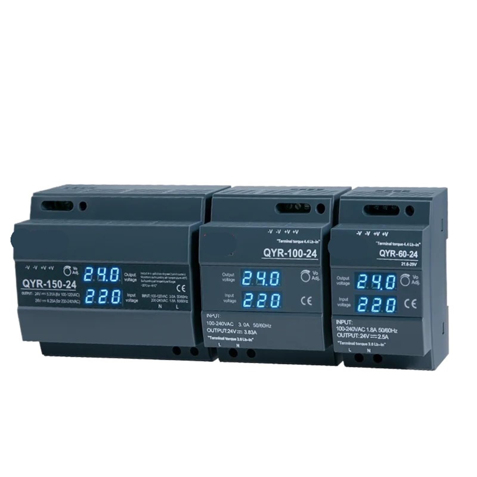 Alimentation commutable AC-DC 12V 150W QYR avec écran numérique intégré - 6