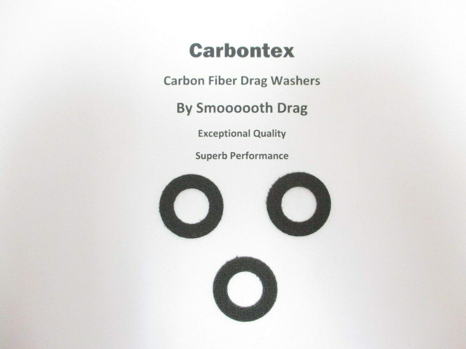 DAIWA Reel Part Exceler LT 2500D-XH (3) Smooth Carbontex Drag Washers #SDD175
