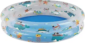 Mor - Banheira Estampada Fundo do Mar 90 Litros
