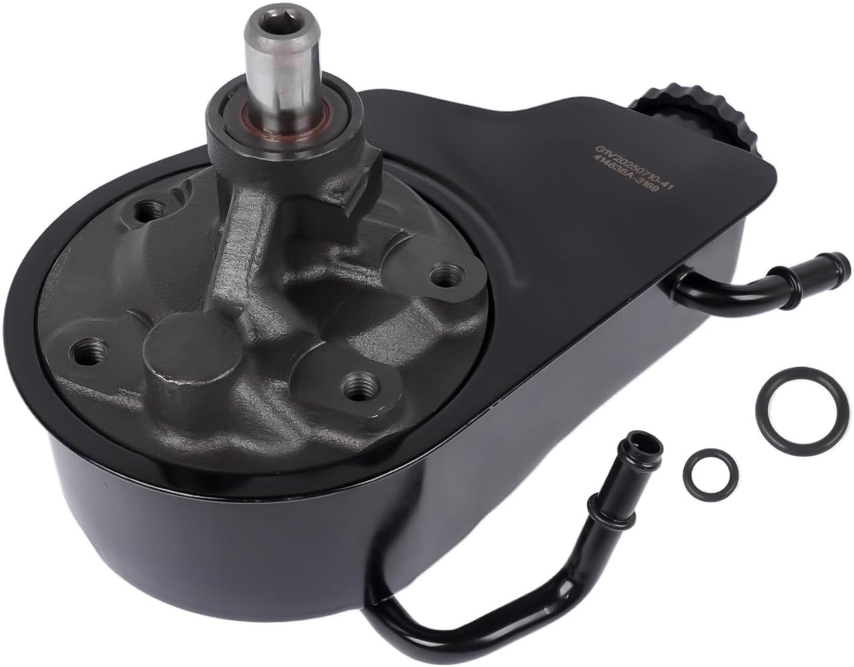 Power Steering Pump with Reservoir Replacement for Chevy & Cadillac & GMC Escalade Avalanche 1500 Suburban 1500 Tahoe Yukon Yukon XL 1500 2004-2006 15134706 20-8761 208761