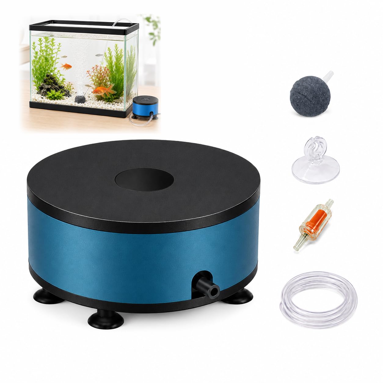 Amazon.co.jp: TAOKEY エアレーション 水槽用 USB給電 小型エアー