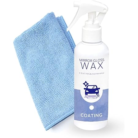 Amazon Shield 鏡艶wax 0ml 車用 液体ワックス クロス付き プロ仕様 日本製 ワックス 高級カルナバ 撥水 鏡艶 滑水 洗車用品 自動車用コーティング コーティング剤 車 バイク