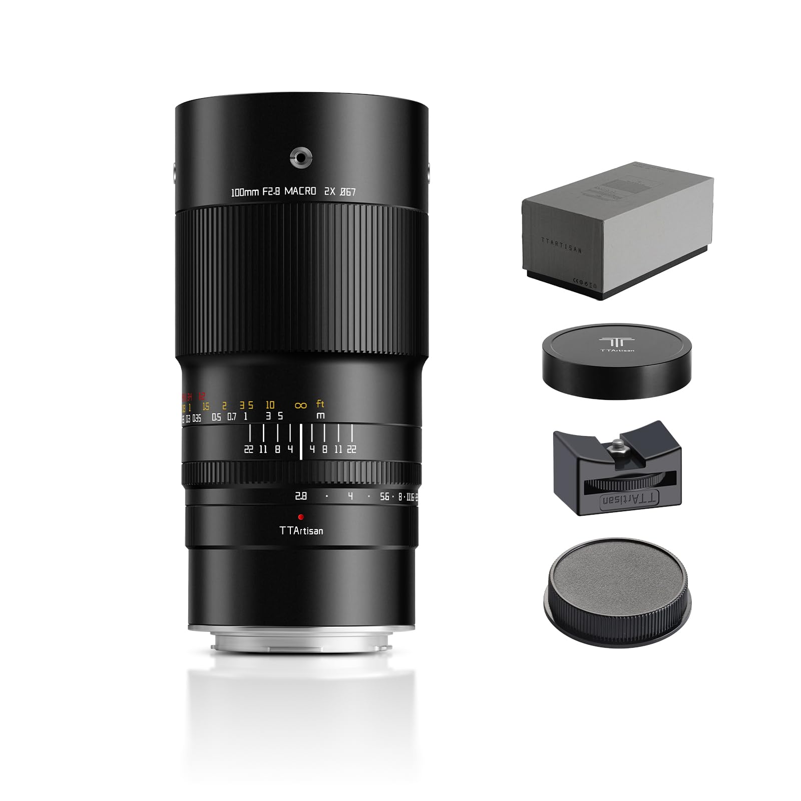 Amazon.com : TTArtisan 100mm F2.8 2X Macro Full Frame Manual Focus
