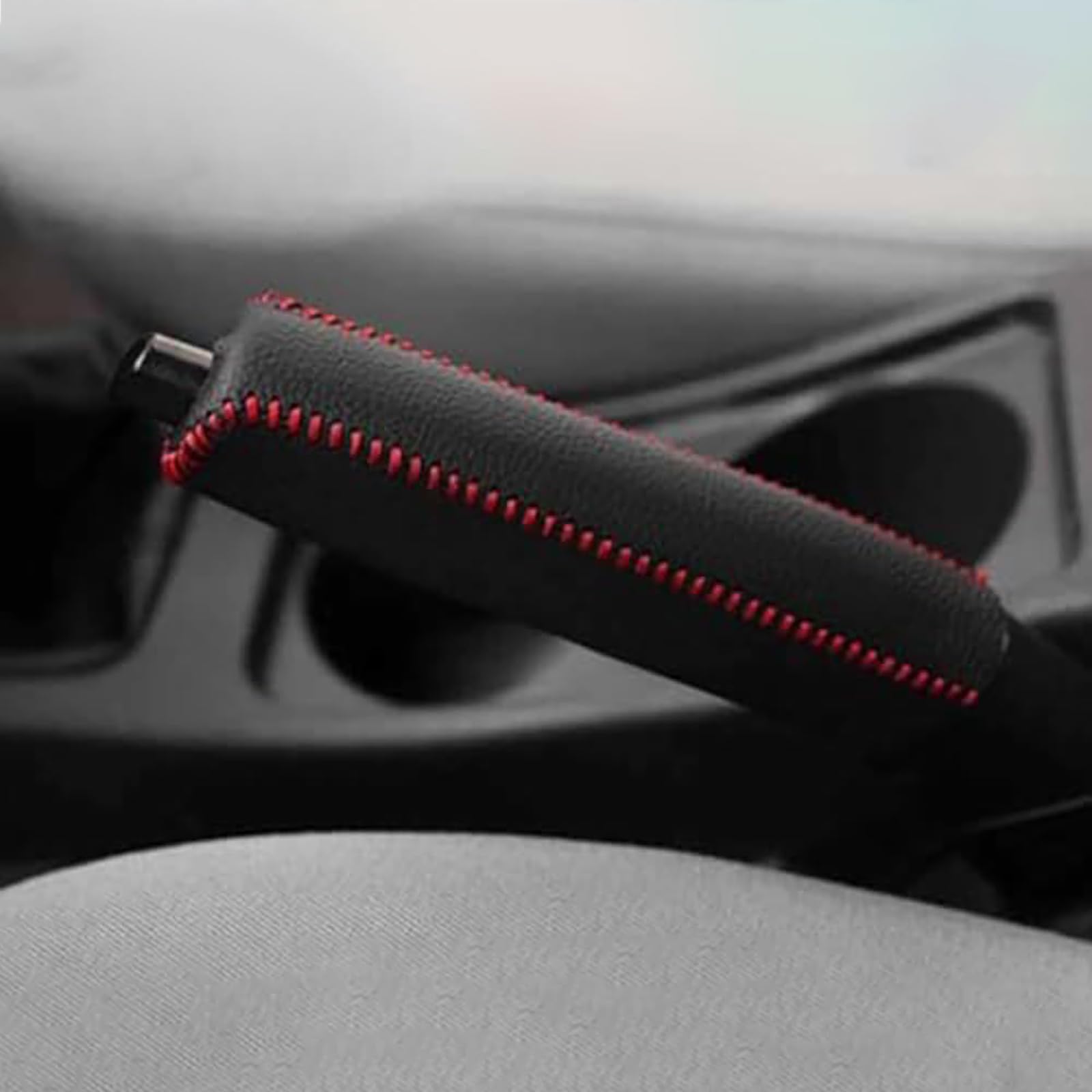 LUUXWPFZ Car Handbrake Cover for VW Golf/Polo MK5-MK8 GTE/GTI/GTD