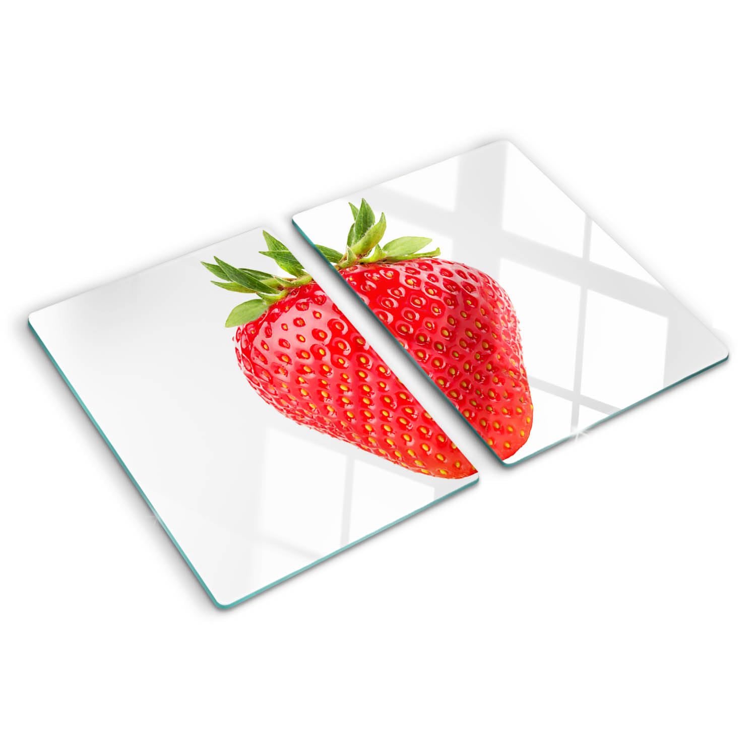 Planche à découper verre trempé protection plaque induction fraise