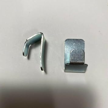 Shelf Bracket Clips for IKEA Fabrikor Part # 114594 2 Pack Glass Door Cabinet Ivar Silver