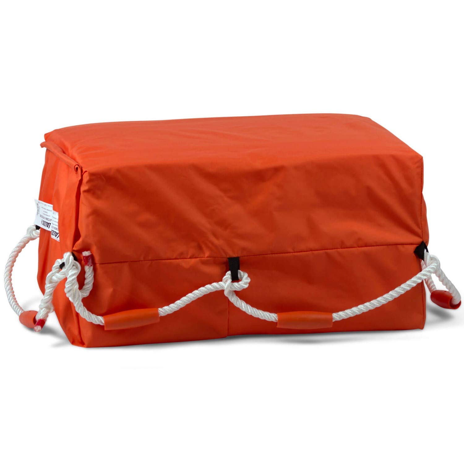 Rettungs-Floß Rettungs-Kissen Lalizas mit Rundum-Leine Nylon Orange Rettung Personen 3 4 oder 6 Rettungs-Boje Schwimmkörper