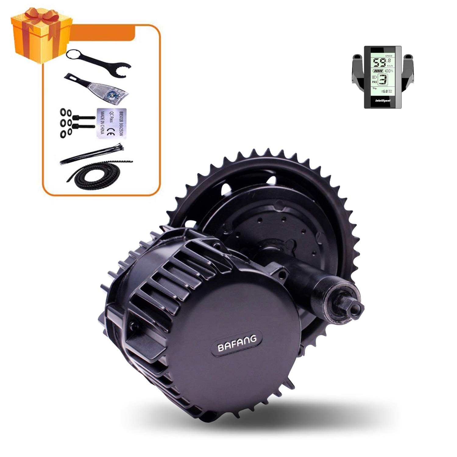 Buy Electric Bike Conversion Ebike Motor Kit Bafang Mid Drive BBS02B