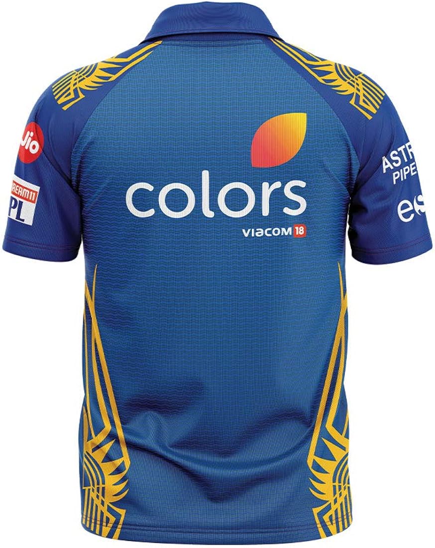 Mumbai indians jersey with name Clearance