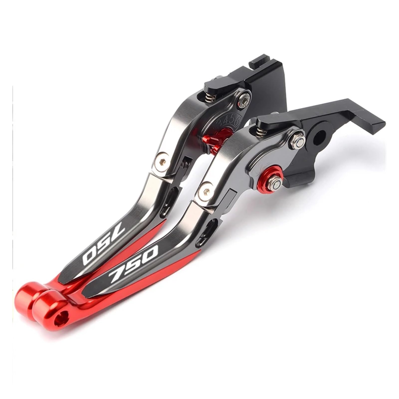 Wfsowxdm Titanium Red Motorcycle Levers Brake Clutch Handle Lever For Hond&A Xadv X-Adv 750 Forza Forza750 Xadv750 2024 2025 2026 Motorcycle Accessorie Adjustable Handle Brake Lever Clutch Levers