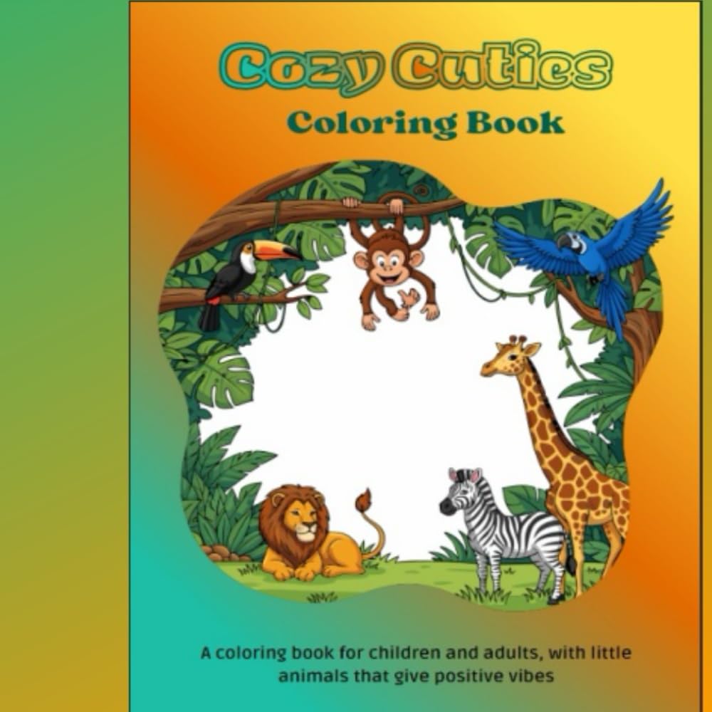 Cozy Cuties: Coloring Book