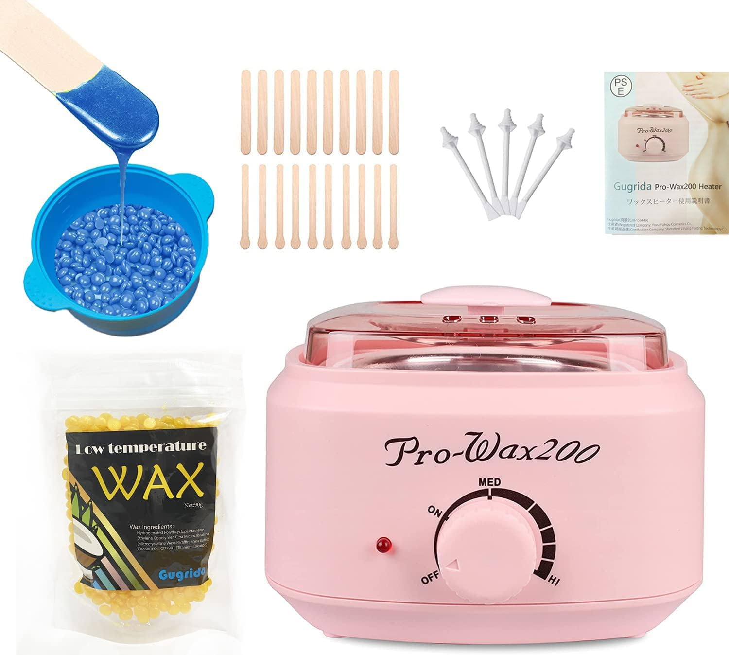 Amazon.co.jp: ブラジリアンワックス 脱毛 Gugrida PRO-WAXバージョン 