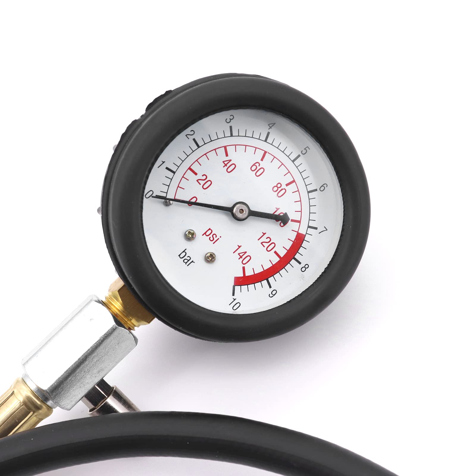 Testeur de Compression pour Moteur à Essence, Testeur de pression d'huile, Kit de Testeur de Pression d'huile 0-10 Bar