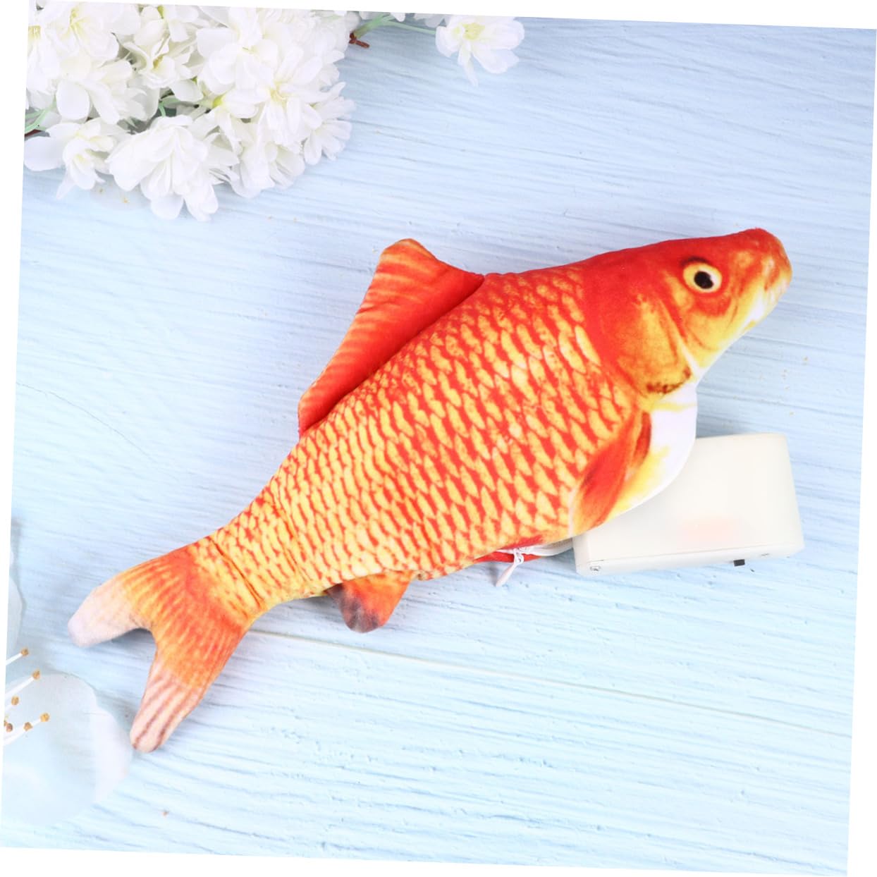 Ipetboom Lot De 3 Jouets Amusants pour Chats Poisson Électrique Interactif Jouet Réaliste pour Chatons Apparence De Poisson pour Occuper Les Chats