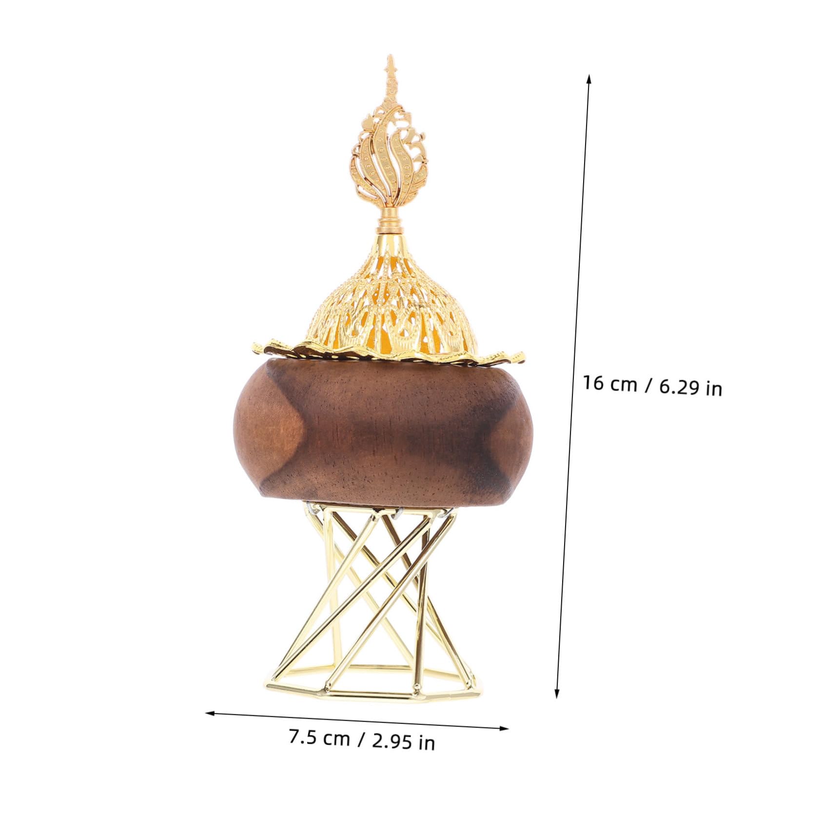 ABOOFAN 3St graceling büroradio the sacrafice hausdeko Duftlampe schenken Wohndekoration Vintage Räucherstäbchenhalter Räuchergefäß aus Holz Halter für Räucherstäbchen hölzern