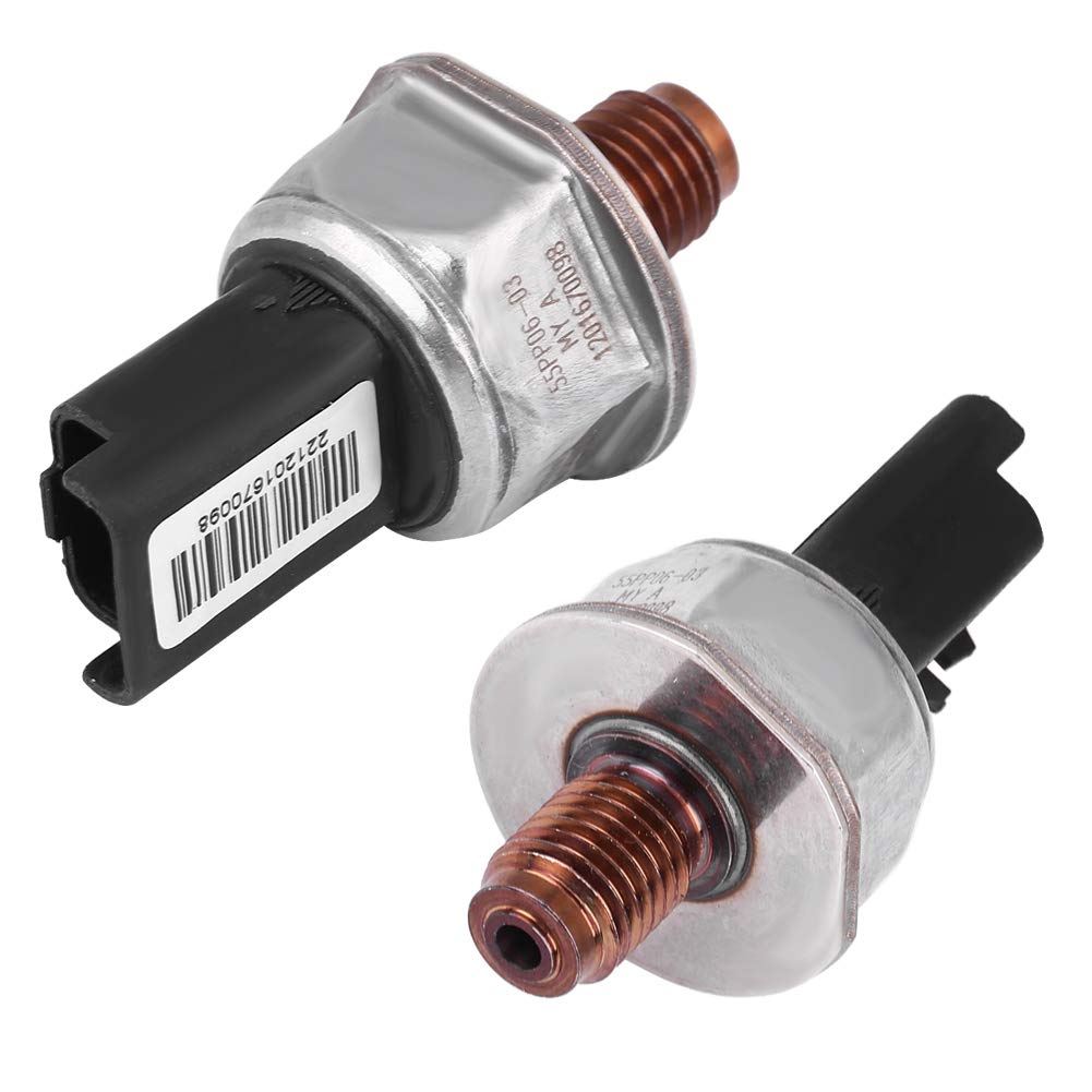 Qiilu Auto Sensori di pressione assoluta, Sensore ad alta pressione per guida di alimentazione auto Oli per FOCUS MK2 Mk5 FUSION 55PP06-03
