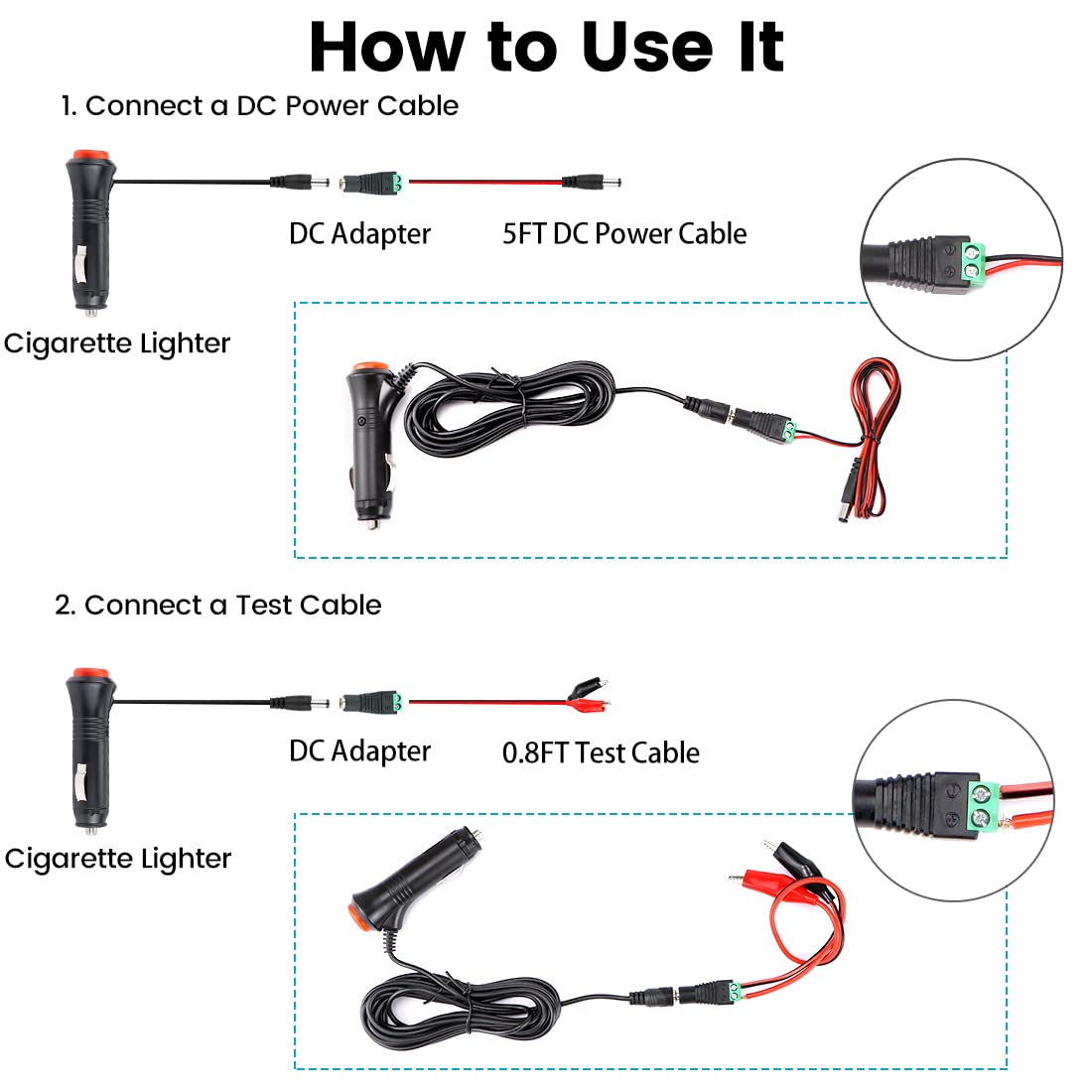 testing cigarette lighter socket Amazon.com: GreenYi 12V Car Cig. Lighter Charger Cord with Test Cable, DC  Plug Adapter and Power Extension Cable for Backup Camera, Monitor, DVR,  DVD, Bluetooth Speaker, GPS, Laptop : Electronics