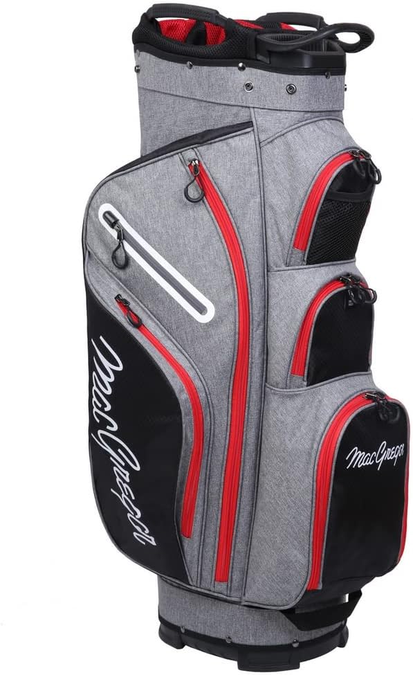 MacGregor Golf Mac 2.0 Heather Cart Bag with 14 Full Length Dividers