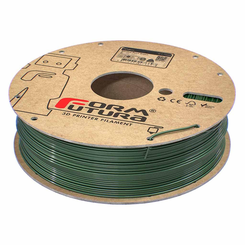 Formfutura 1.75mm HDglass - Blinded Pearl Green - 3D Printer Filament