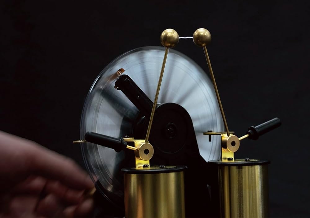 Amazon | 島津理化 ウイムズハースト式感応起電機 133-310 ウィムズ