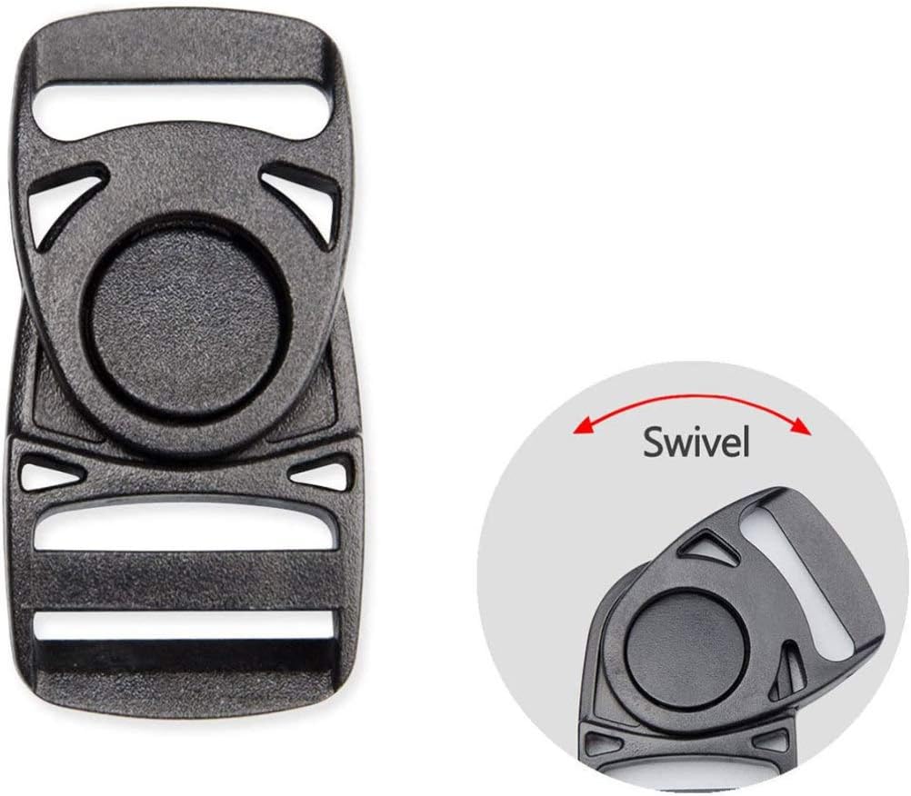 EXCEART Multifunctional Plastic Swivel Snap Buckles 2.36 Inch Quick Release Buckle for Backpack Straps Luggage Safety Buckles Replacement Accessories for Outdoor Gear