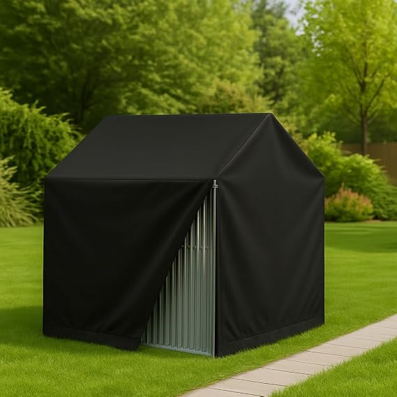 Custom Size Dust Cover , Made-to-Measure Protective Cover with Personalized Logo/Text for Patio Furniture, Equipment, Tools, RV Trailers & Outdoor AC Units (600D Coated – Heavy Duty)