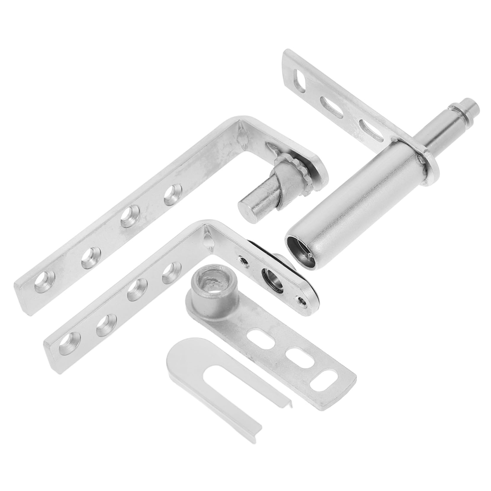 Hemobllo Cerniere per Porte in Acciaio Inossidabile con Doppia Rotazione e Rimbalzo Automatico, Design Nascosto e Meccanismo Pivotante Superiore e Inferiore per Interni Moderni