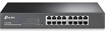 TP-Link 16ポートギガビットスイッチ TL-SG1016D TL-SG1016 | 16-Port Gigabit Rackmount Switch | TP-Link