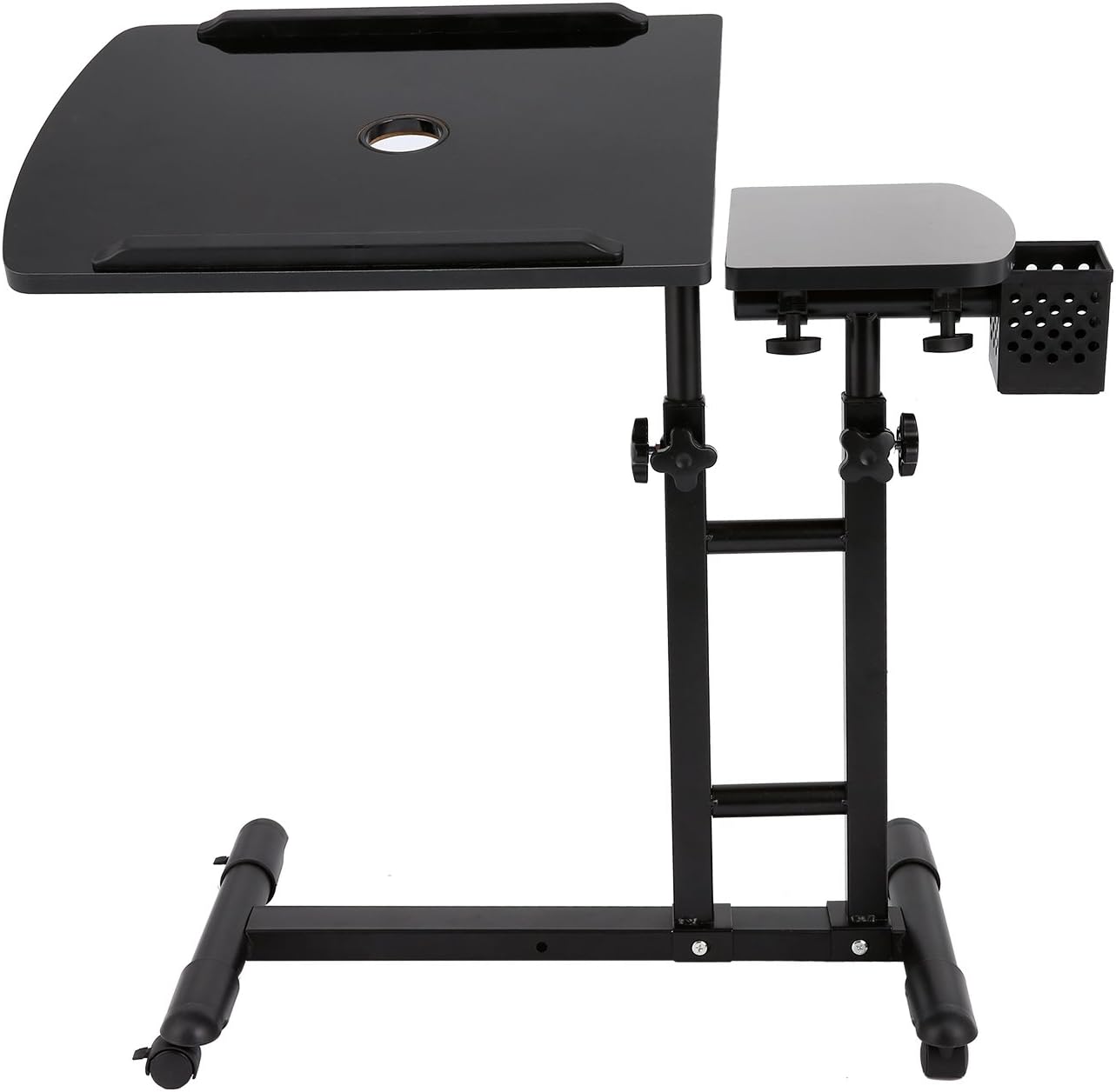 Adjustable Height 360° Rolling Laptop table Mobile Desk