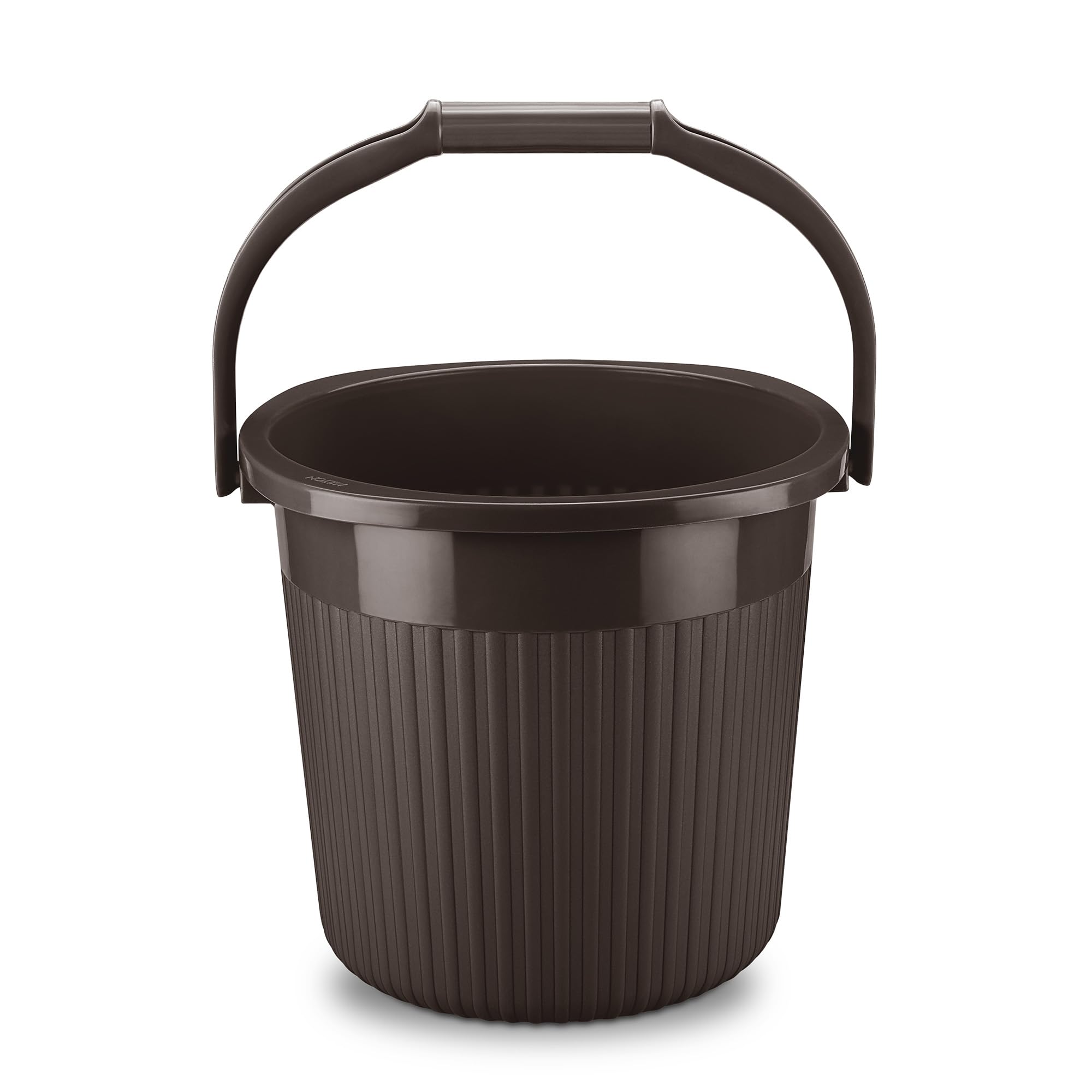 Milton Ritz 20 Plastic Bucket with Handle, 18 litres, Choco Brown | Home | Bathing | Storage | Bathroom | Multipurpose | Easy to Carry (B0D5YQ7MQ8) Amazon Price History, Amazon Price Tracker